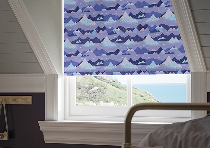Serene Summit, Blue Dusk - Twist&Fit Roller Blind - Image 5